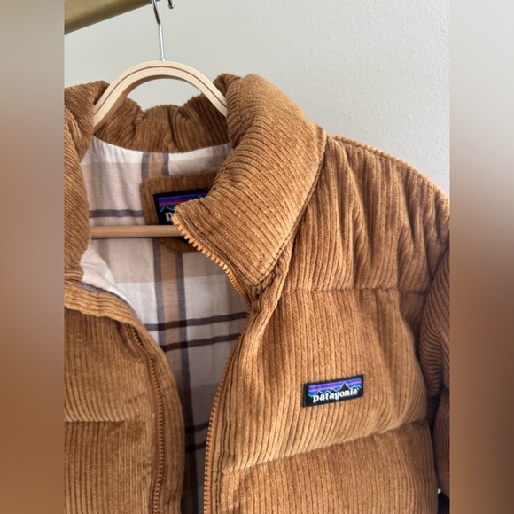 Patagonia Jackets & Blazers - Patagonia Women's Corduroy Puffer Jacket - Brown
